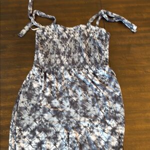 Tie-Dye Sleeveless Dress